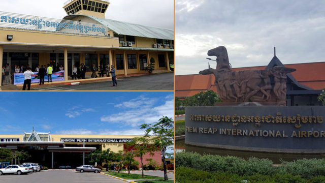 អាកាសយានដ្ឋាន ៣ នៅកម្ពុជាទទួលបានបណ្ណសរសើរសម្រាប់កាត់បន្ថយផ្សែងពុល