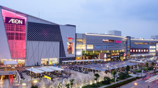 ផ្សារទំនើប AEON ៣ នៅផ្លូវ ៦០ម៉ែត្របើកការដ្ឋានសាងសង់ជាផ្លូវការ