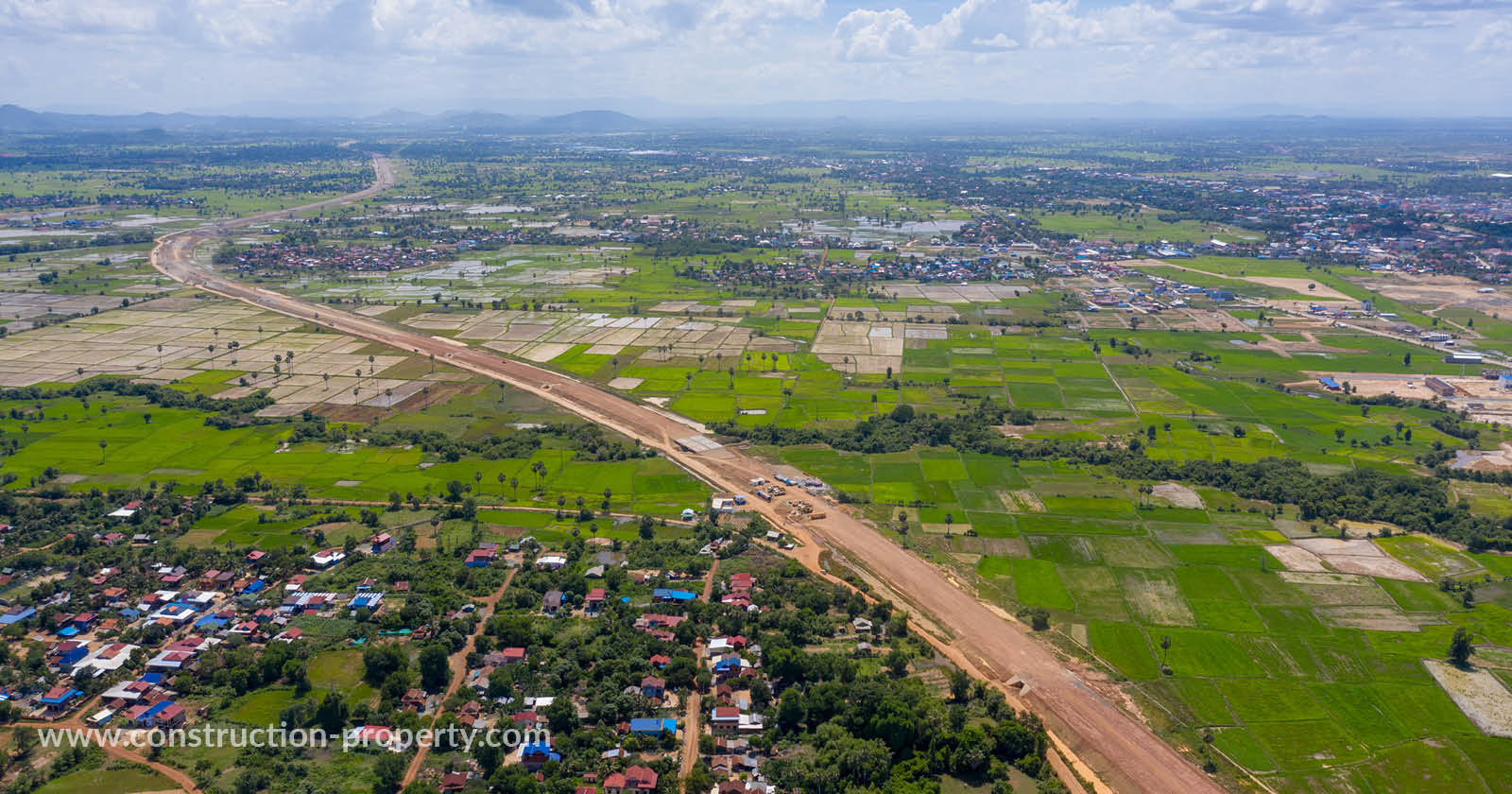 Construction of Phnom Penh-Sihanoukville Expressway 26% complete