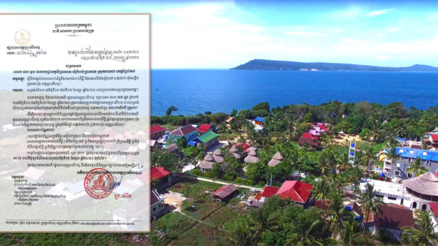 រដ្ឋបាលខេត្តព្រះសីហនុកំពុងពិចារណាកាត់ដីឱ្យ៥៣ គ្រួសារនៅកោះរ៉ុង និងកោះរ៉ុងសន្លឹម