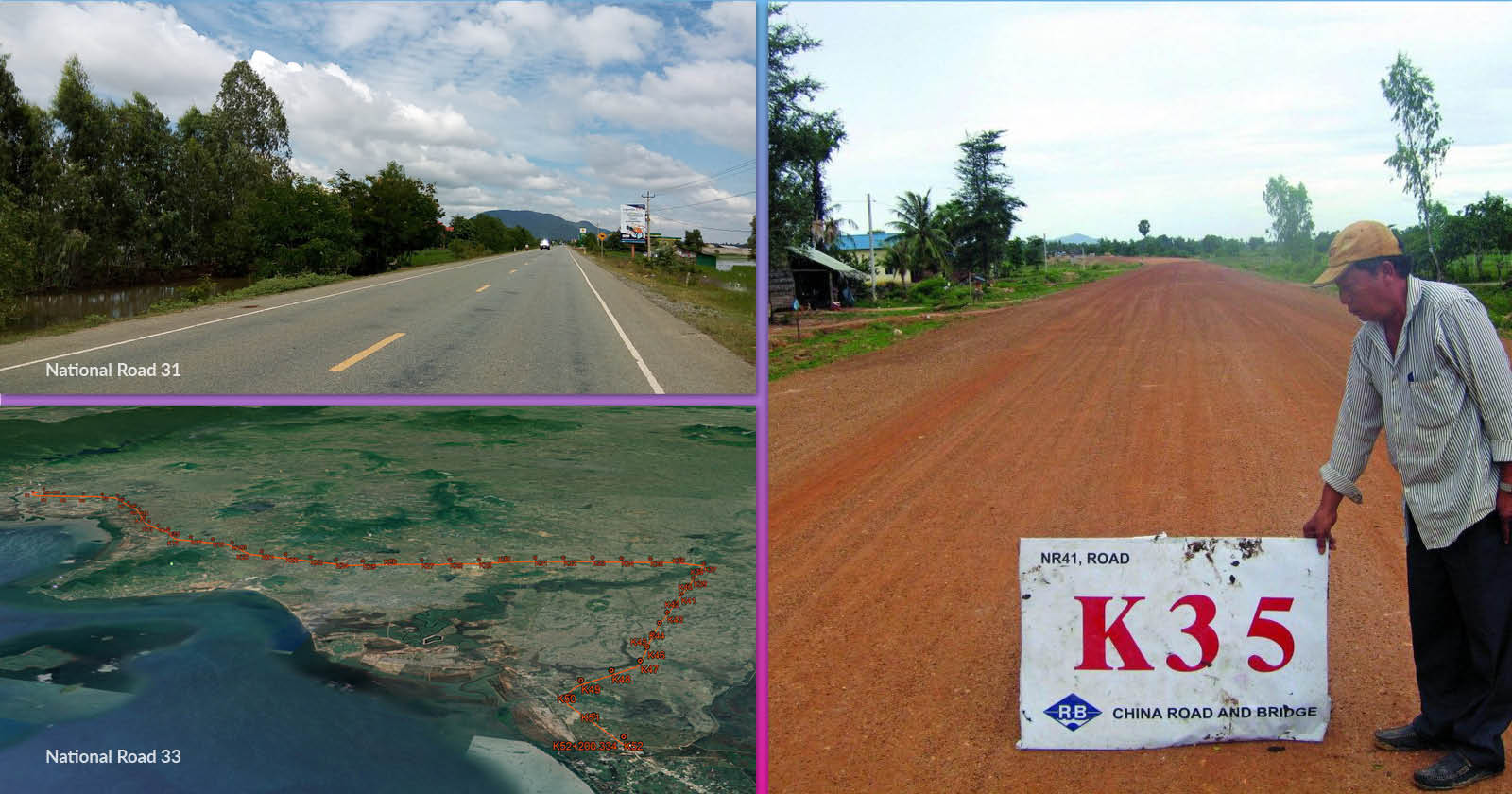 Government to Upgrade Three National Roads in Kampot