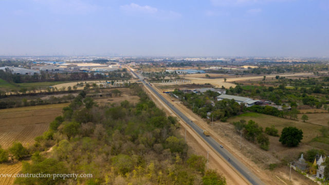 ការសាងសង់ផ្លូវជាតិលេខ ២ និង ២២ សម្រេចបាន ១៦%ហើយ