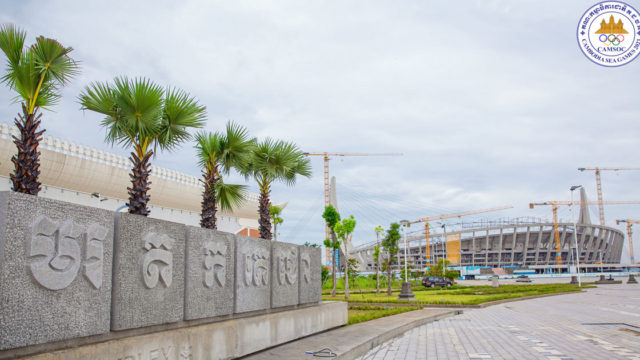 ក្រុមការងារកំពុងសម្រុកសាងសង់ភូមិកីឡាដើម្បីជាកន្លែងស្នាក់នៅសម្រាប់កីឡាករជាង៧ពាន់នាក់