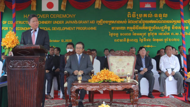 ជប៉ុនផ្ដល់ថវិកាយ៉ាងហោចជិត ១ពាន់លានដុល្លារ សាងសង់ហេដ្ឋារចនាសម្ព័ន្ធជាច្រើននៅកម្ពុជា