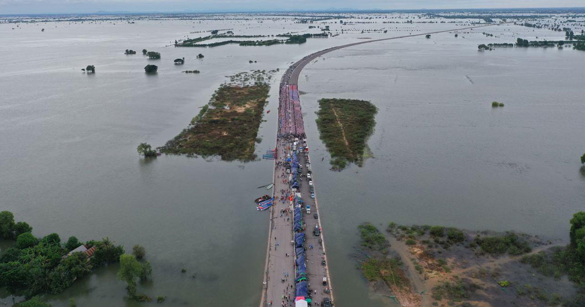 Over 2,600 km of Cambodian Infrastructure Damaged by Floods
