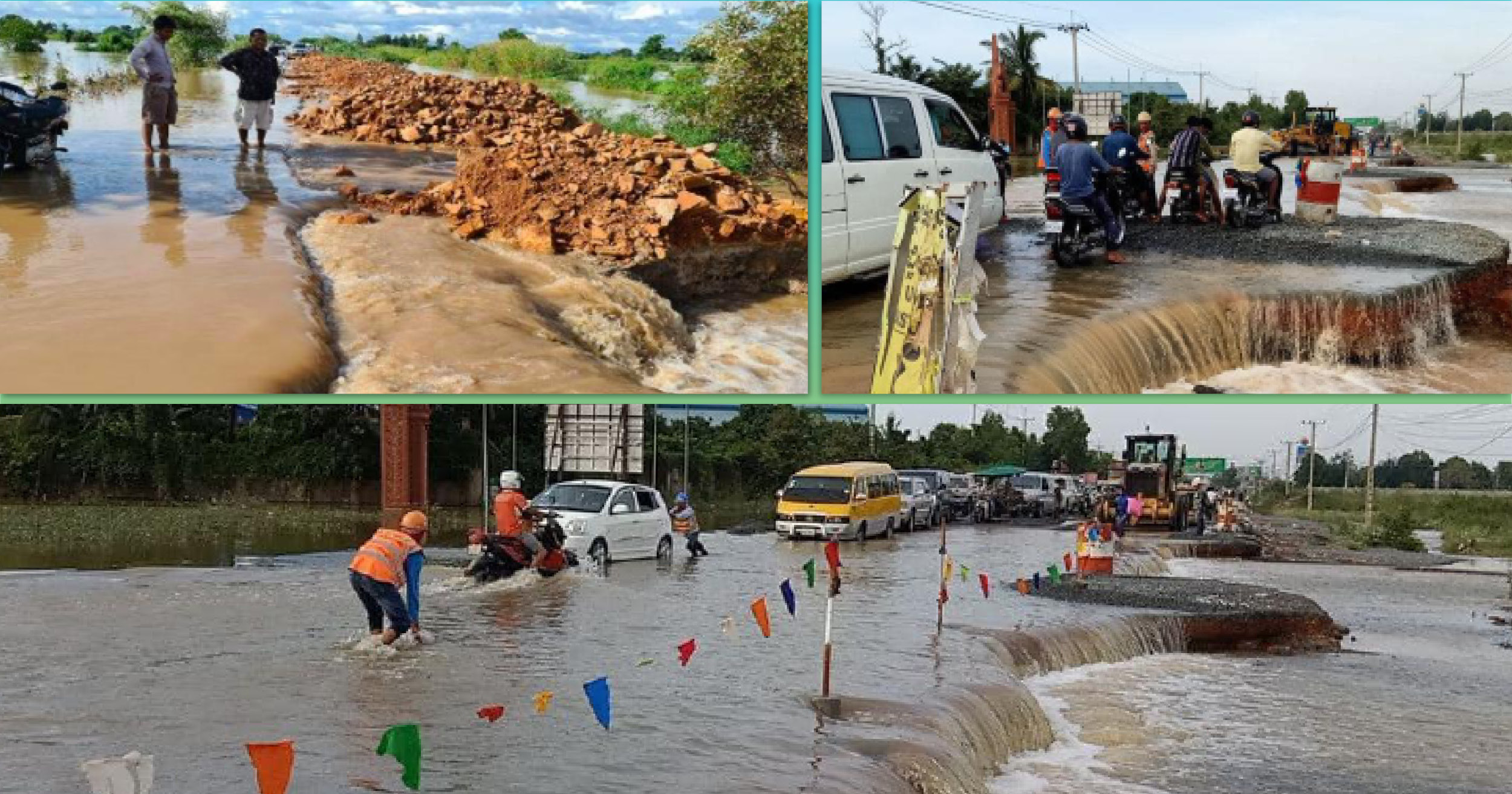US$91 million Needed to Fix Flood-damaged Roads