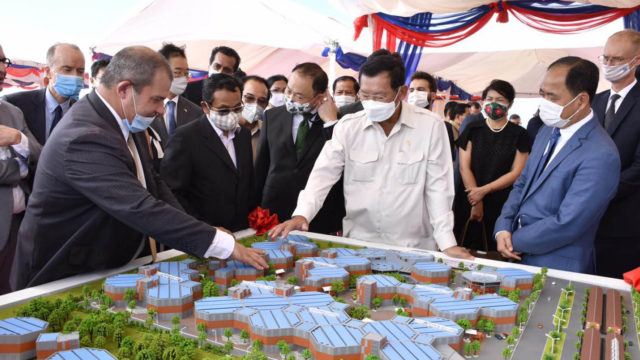 បណ្តុំសហគ្រាសធុនតូចនិងមធ្យមតម្លៃ ៣០លានដុល្លារ របស់ឧកញ៉ា សៀ ឬទ្ធី នៅតាខ្មៅ បើកការដ្ឋានហើយ