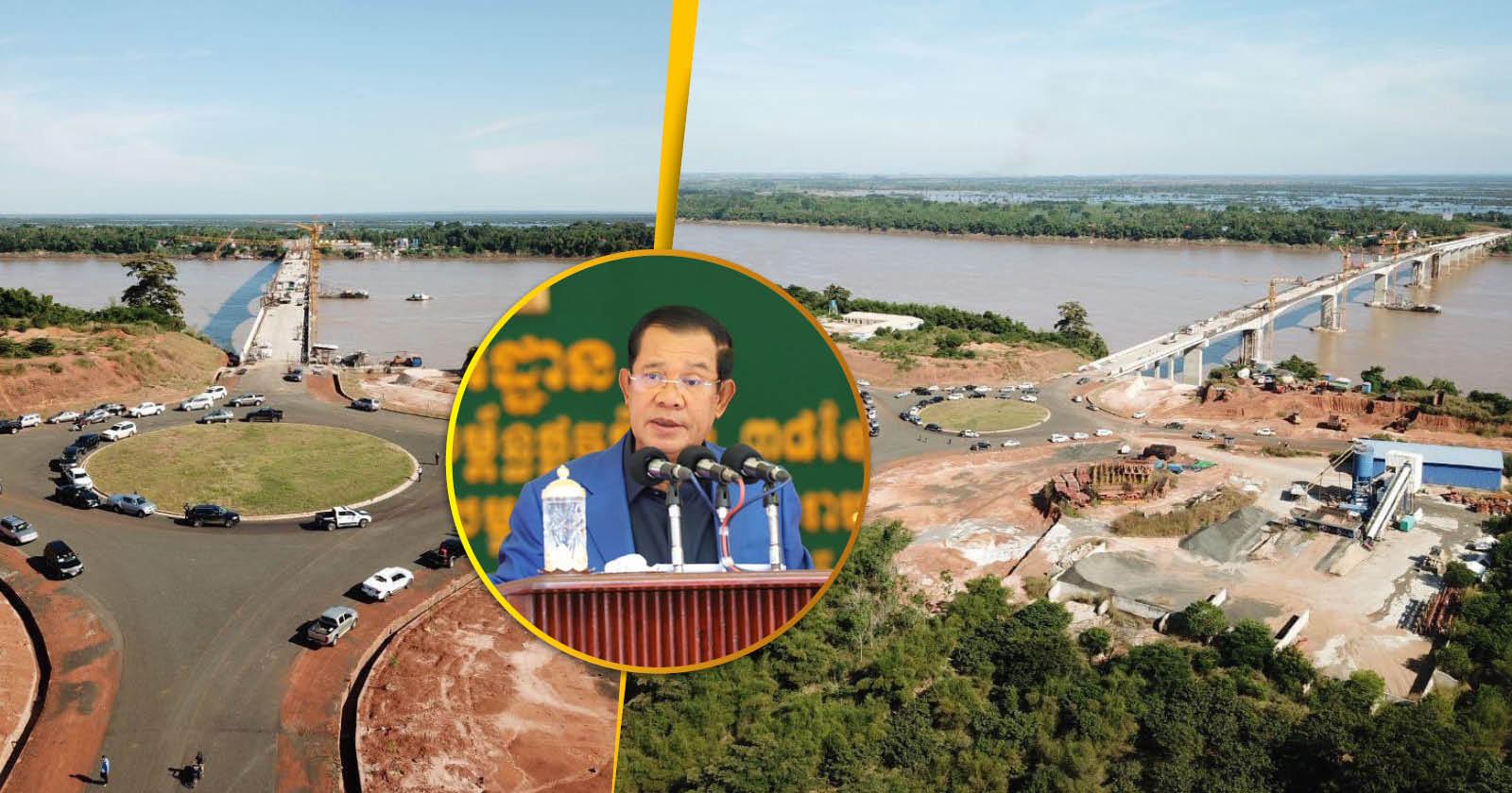 Gov’t Cancels Stueng Trang-Krouch Chmar Bridge Inauguration Ceremony