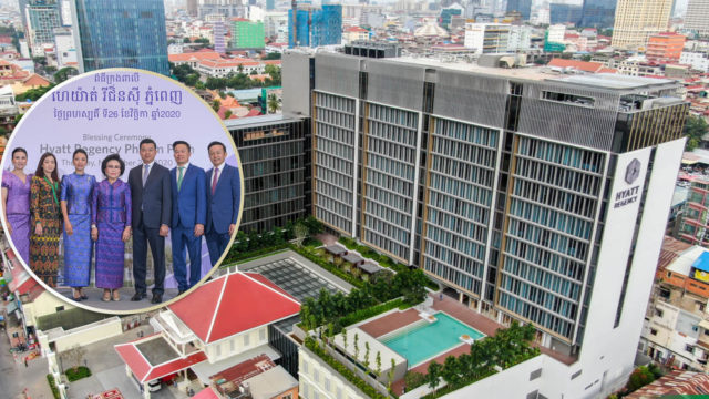 សណ្ឋាគារ Hyatt Regency ដំបូងបង្អស់នៅភ្នំពេញនឹងបើកដំណើរការដើមឆ្នាំក្រោយ