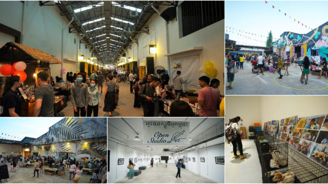 New Shopping Street Officially Opens in Factory Phnom Penh