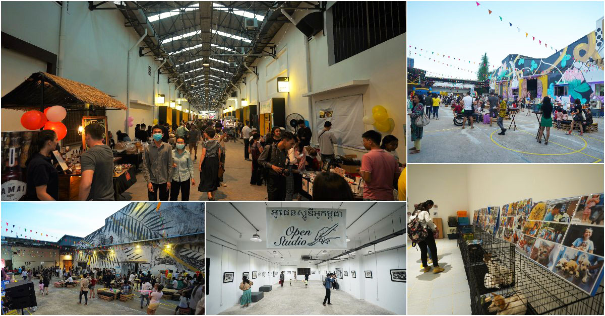 New Shopping Street Officially Opens in Factory Phnom Penh