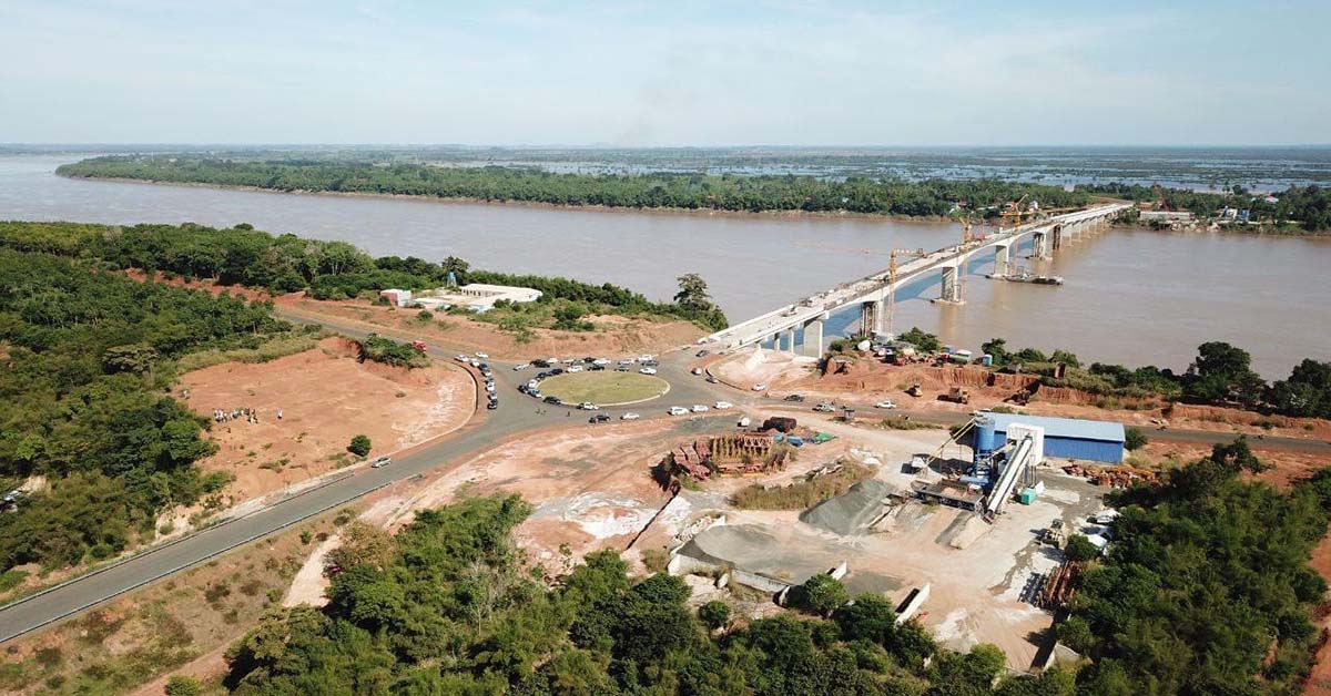 PM Hun Sen to Inaugurate Stueng Trang-Krouch Chmar Bridge in December