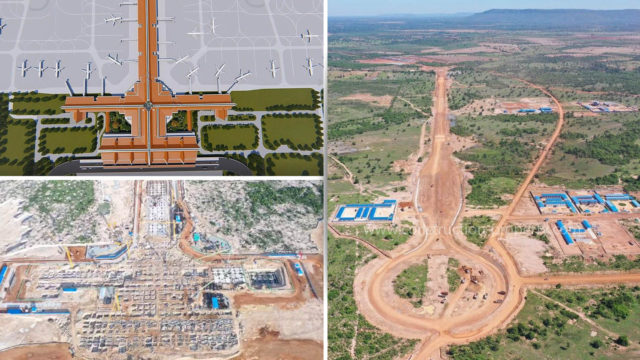 គម្រោងអាកាសយានដ្ឋានសៀមរាបថ្មីសម្រេចបាន ៣៥% ហើយ គ្រោងបញ្ចប់តាមកាលកំណត់