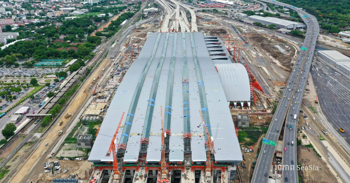 Thailand to complete “largest rail station in Southeast Asia” next year