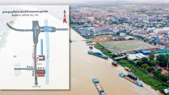 មជ្ឈមណ្ឌលពាណិជ្ជកម្មតម្លៃជិត១០លានដុល្លារគ្រោងនឹងបង្ហាញខ្លួនតាមផ្លូវជាងលេខ២ ក្នុងសង្កាត់ចាក់អង្រែលើ