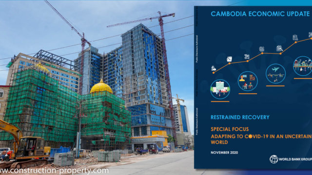 WorldBank៖ការនាំចូលសម្ភារសំណង់បន្តធ្លាក់ចុះ ដោយសារការដ្ឋានគម្រោងធំៗជាច្រើនផ្អាកបណ្តោះអាសន្ន