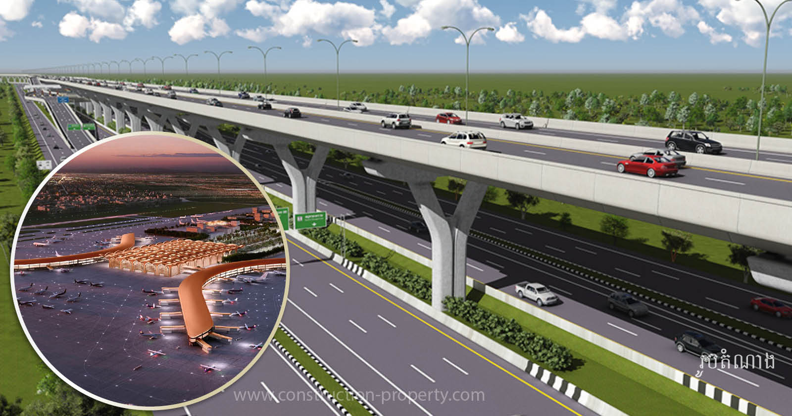 OCIC Unveils Details of Expressway Project from City Centre to New Airport in Kandal