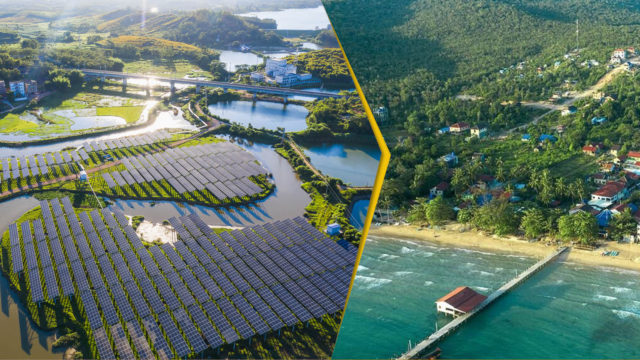 រោងចក្រថាមពលពន្លឺព្រះអាទិត្យដ៏ធំនៅលើកោះរ៉ុងសន្លឹម ចាប់ផ្ដើមសាងសង់ហើយ