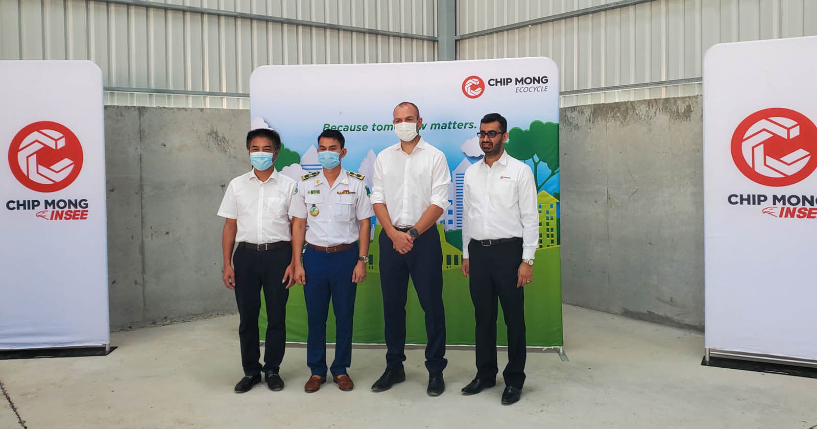 Chip Mong Insee Inaugurates New Industrial Waste Storage Factory in SSEZ