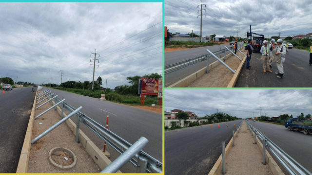 ក្រុមហ៊ុនចិនកំពុងជួយពង្រឹងសុវត្ថិភាពលើគម្រោងស្ថាបនាផ្លូវជាតិលេខ ៥ ដែលគ្រោងបញ្ចប់ឆាប់ៗនេះ