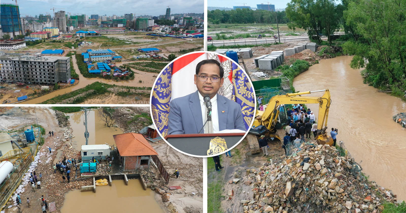 US$140million Sihanoukville Wastewater Treatment Plants 48% Complete
