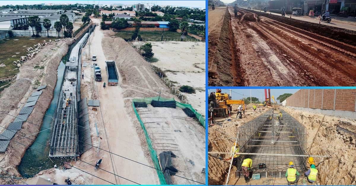 Siem Reap 38-Road Renovation Project 14% Complete