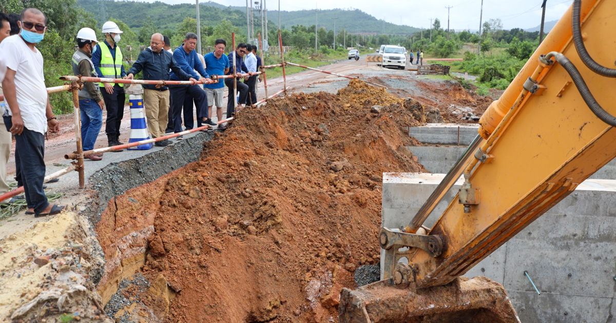 Renovation of 146B Road in Stung Hav District 10% Complete