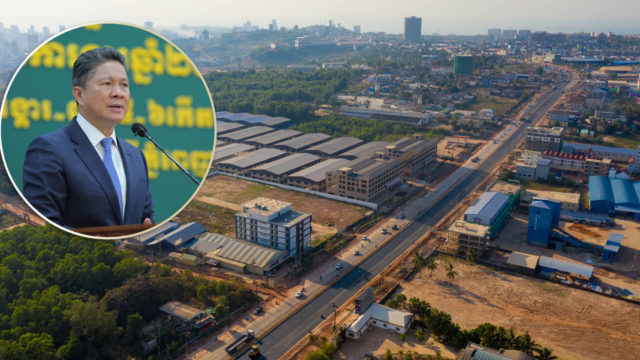 គម្រោងស្ថាបនាផ្លូវចំនួន ១១ ខ្សែ តម្លៃ ១០០ លានដុល្លារនៅខេត្តព្រះសីហនុ សម្រេចបាន ៣១% ហើយ