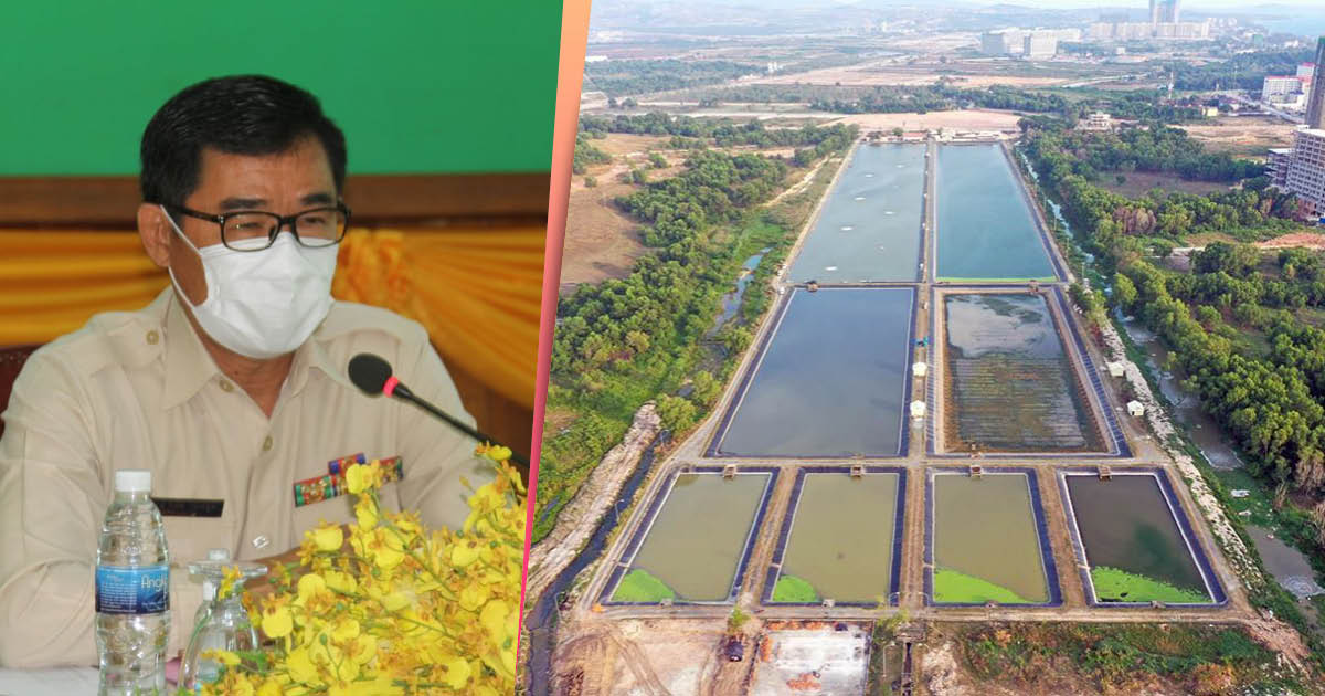 Private Firm Proposes 3-hectare Wastewater Treatment Plant in New Sihanoukville SEZ