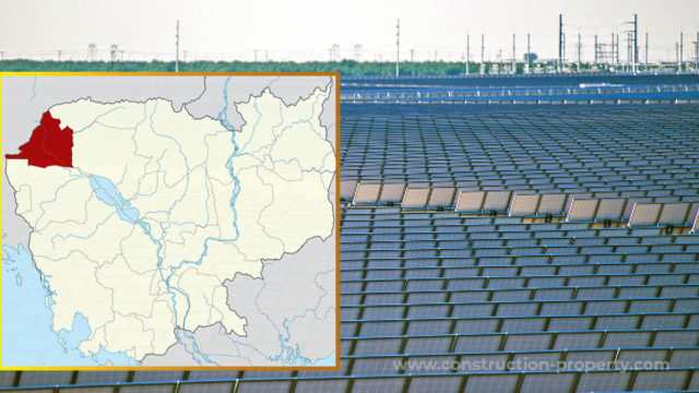 រោងចក្រសូឡាដ៏ធំ អានុភាព ៣៩ មេហ្គាវ៉ាត់នៅបន្ទាយមានជ័យ ភ្ជាប់ចូល​បណ្ដាញអគ្គសនីជាតិជាស្ថាពរ