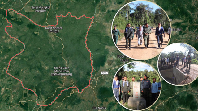 314km Cambodia-Vietnam Border Road in Mondulkiri 80% complete