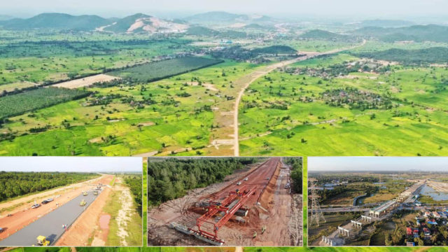 ផ្លូវល្បឿនលឿនភ្នំពេញ-ព្រះសីហនុ នឹងចាប់ផ្តើមក្រាលកៅស៊ូឆាប់ៗនេះខណៈបច្ចុប្បន្នសម្រេចបាន៤០% ហើយ