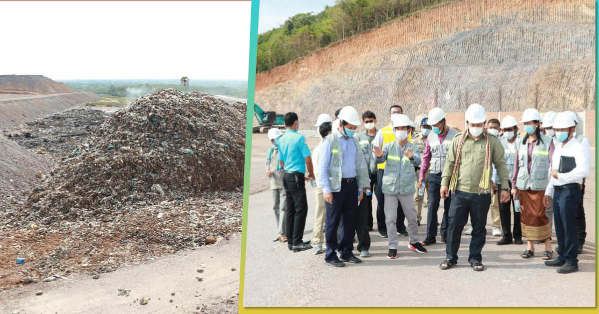 ADB Solid Waste Management Project in Kep 75% Complete, Operational by October 2021