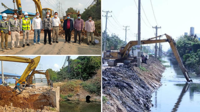 សាលាក្រុងកំពុងសម្រុកបញ្ចប់ការដ្ឋានផ្លូវស្ពាននិងប្រឡាយនានាដើម្បីត្រៀមការពារទឹកជំនន់ក្នុងរដូវវស្សា