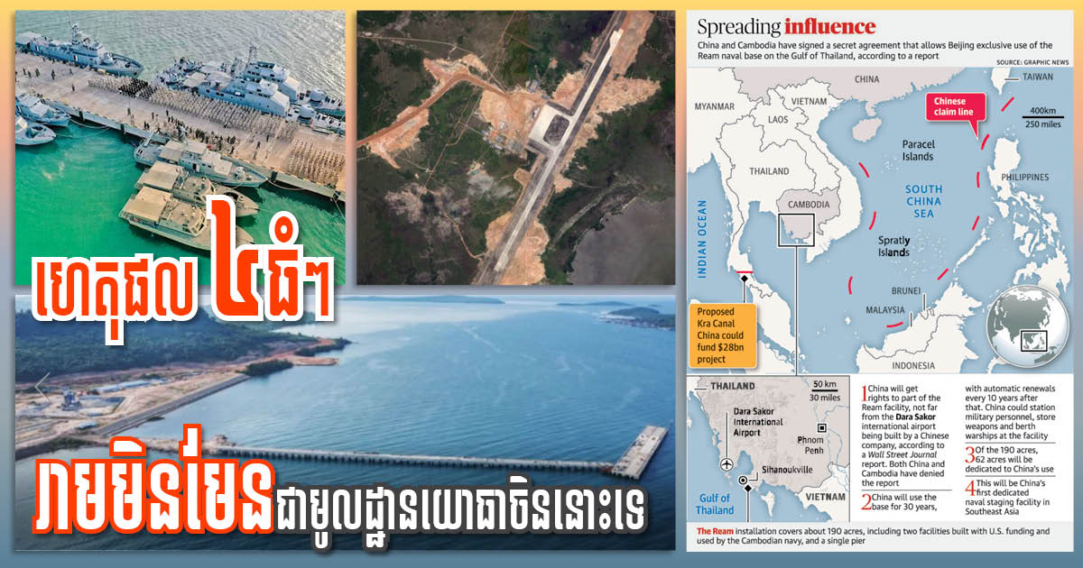 Sihanoukville Not Best Strategic Spot for Chinese Naval Base: The Diplomat