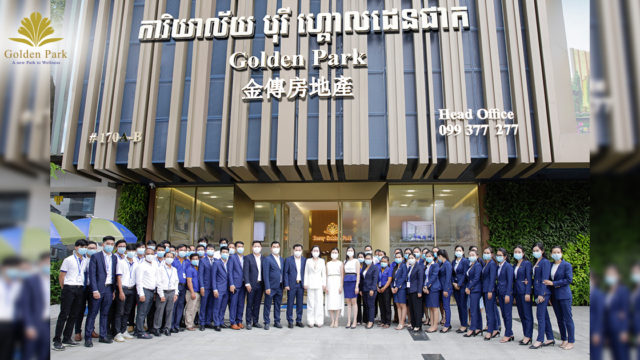 បុរី ហ្គោលដេន ផាក បើកសម្ពោធការិយាល័យលក់ជាផ្លូវការ ដើម្បីផ្តល់ភាពងាយស្រួលដល់អតិថិជន