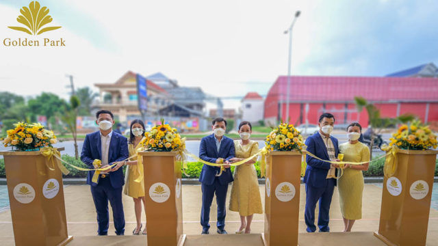 បុរីហ្គោលដេនផាក បើកសម្ពោធការិយាល័យលក់ថ្មីលើផ្លូវ៦អា សម្រាប់គម្រោងដឹណេតឆឺរ៉ល