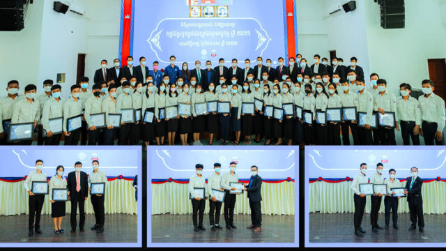 ISI STEEL និងវិទ្យាស្ថាន NPIC រួមគ្នាផ្ដល់ចំណេះធ្វើដល់និស្សិត ក្នុងកម្មវិធីប្រកួតស្ថាបត្យកម្មឆ្នើម