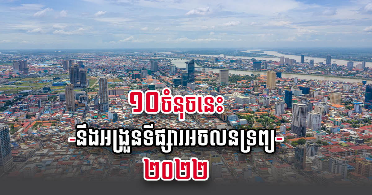 CBRE ព្យាករថានឹងមានរឿងថ្មីៗ ១០យ៉ាង កើតឡើងនៅក្នុងទីផ្សារអចលនទ្រព្យ ក្នុងឆ្នាំ ២០២២