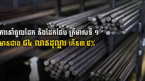 Iron & Steel Imports Value in Q1 at US$84 million, 3.5% Y-o-Y Increase