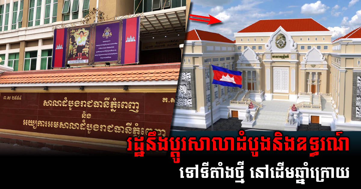 Phnom Penh Court of Appeal to be Relocated to OCIC Development in Early 2023