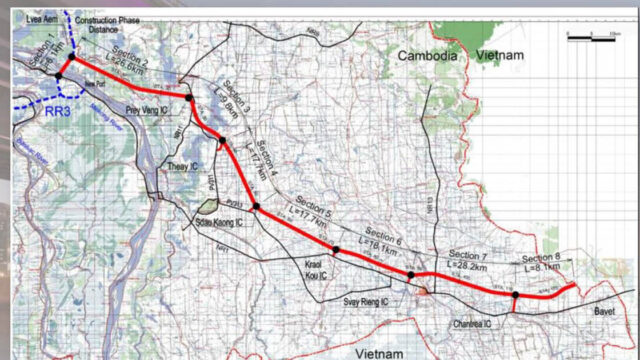 គម្រោងផ្លូវល្បឿនលឿនភ្នំពេញ-បាវិត គ្រោងចុះហត្ថលេខាក្នុងខែកុម្ភៈខាងមុខនេះ