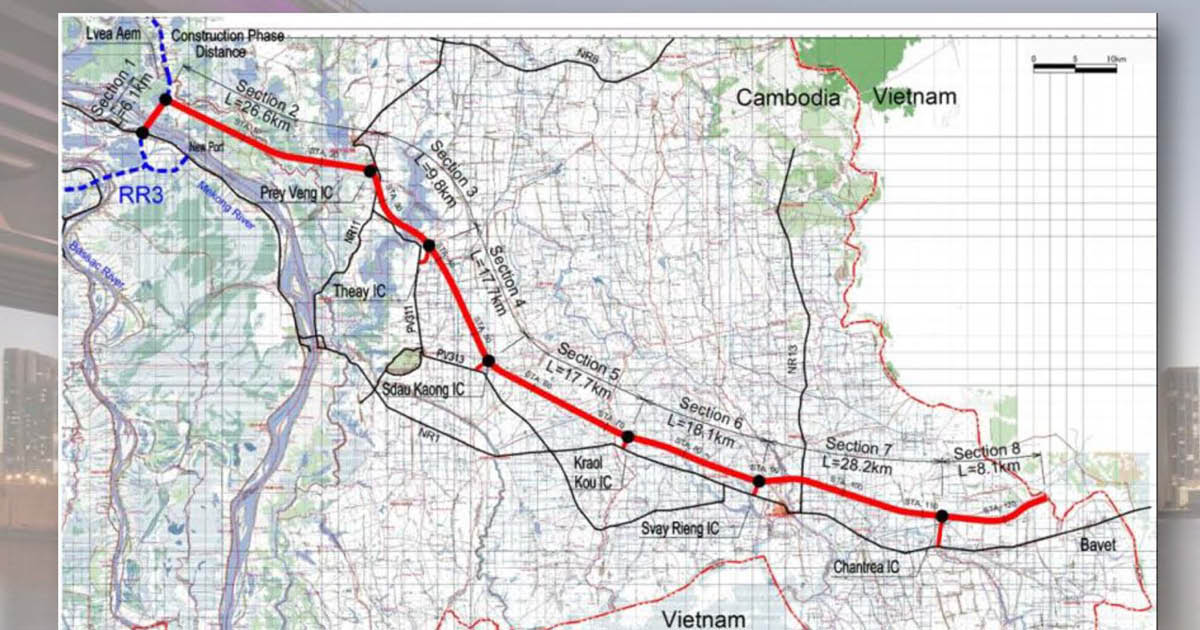 Concession agreement of Phnom Penh-Bavet Expressway to be signed in February