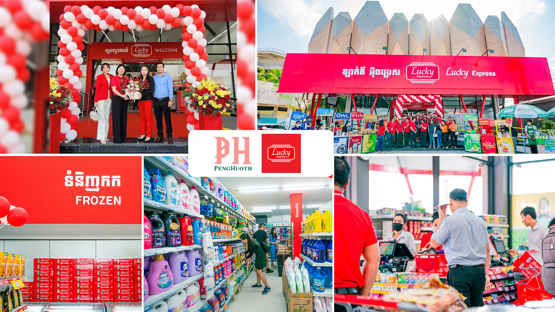 Lucky Express Unveils Grand Opening of Fourth Branch in Borey Peng Huoth (St. 60m)