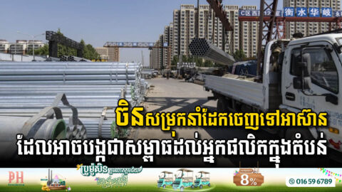 អ្នកជំនាញបង្ហាញក្តីបារម្ភ៖ កំណើននៃការនាំចេញដែករបស់ចិនទៅកាន់ប្រទេសអាស៊ាន អាចបង្កការគំរាមកំហែងដល់អ្នកផលិតក្នុងតំបន់