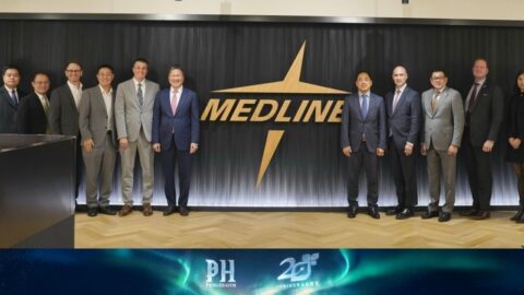 Cambodian Delegation meets with Medline to Discuss on Medical Equipment Supply