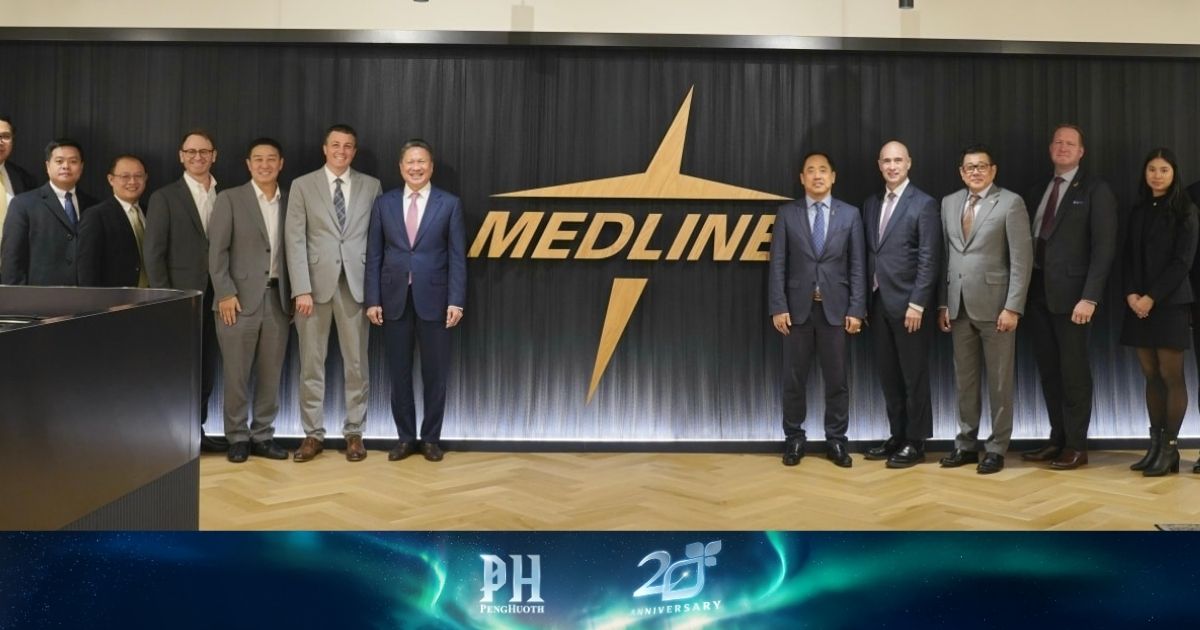 គណៈប្រតិភូកម្ពុជាជួបជាមួយក្រុមហ៊ុន Medline ដើម្បីពិភាក្សាអំពីការវិនិយោគលើការផលិតឧបករណ៍វេជ្ជសាស្ត្រ