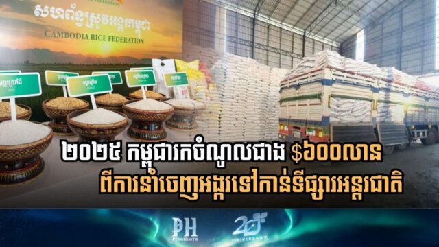 Cambodia Surpasses $600 Million Revenue Milestone in Global Rice Exports