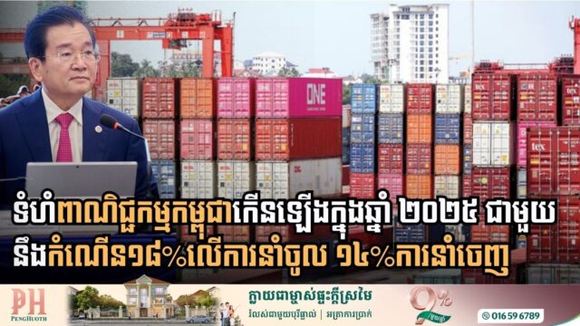Cambodia’s Trade Performance Surges in 2025 with Significant Growth in Both Imports and Exports