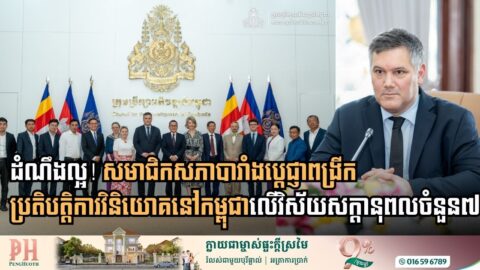 French Parliamentarian Pledges to Expand Investment in Cambodia Across Seven Key Sectors